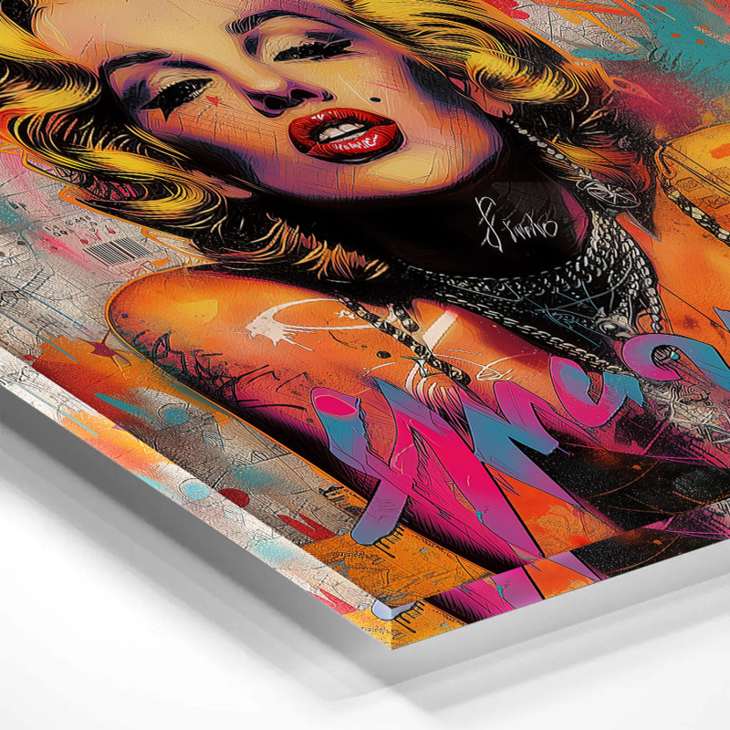 Verre acrylique brillant